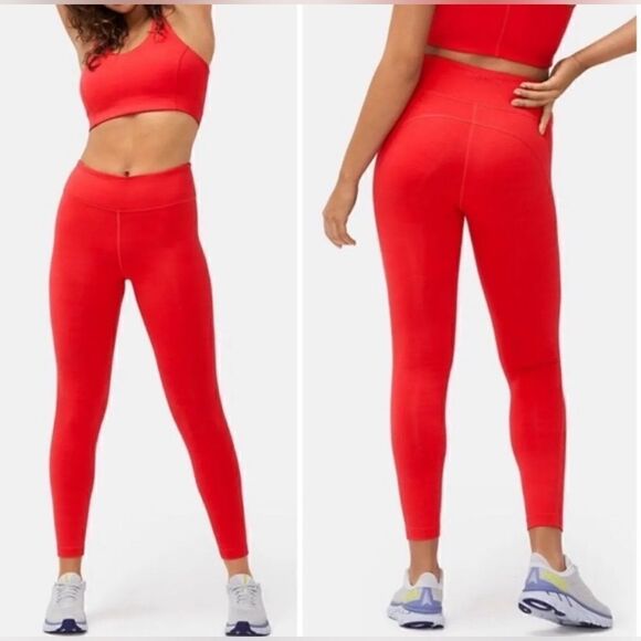 Outdoor Voices Pants - Outdoor Voices Red 7/8 Length Legging Size small